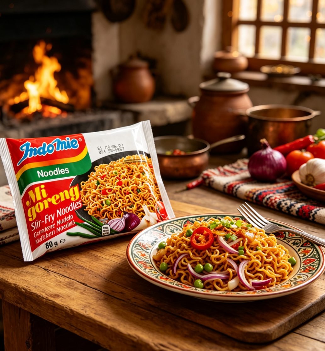 Indomie Mi Goreng Tăiței instant în stil stir-fry 80g - imaginea 4