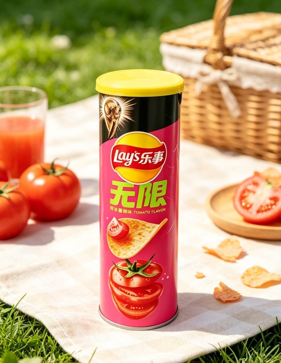 Lay's Infinite Chipsuri de cartofi cu aromă de roșii - imaginea 2