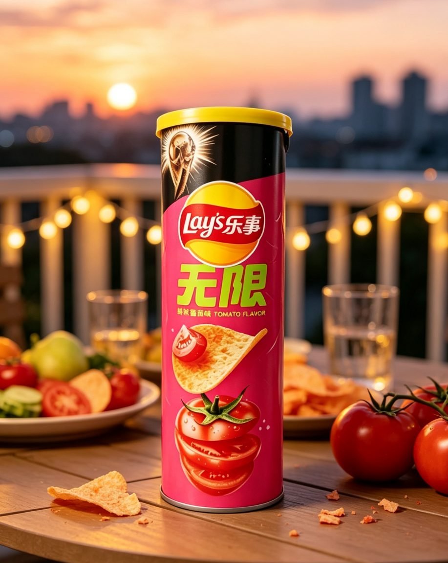 Lay's Infinite Chipsuri de cartofi cu aromă de roșii - imaginea 4