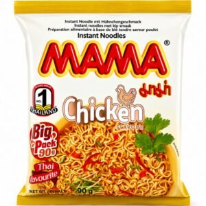 MAMA Tăiței instant cu aromă de pui 90g - imaginea 1