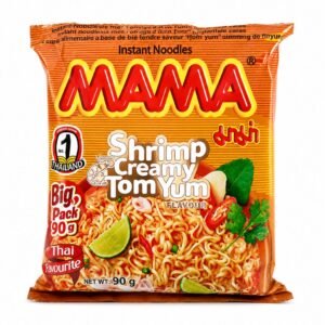 MAMA Tăiței instant cu creveți și Tom Yum cremos 90g - imaginea 1