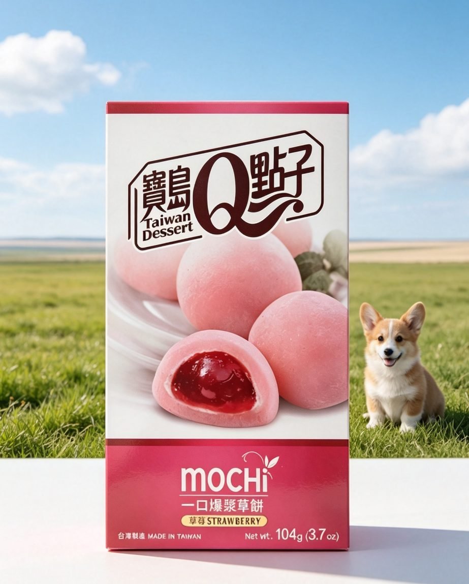 Mochi cu căpșuni Taiwan Dessert 104g - imaginea 4