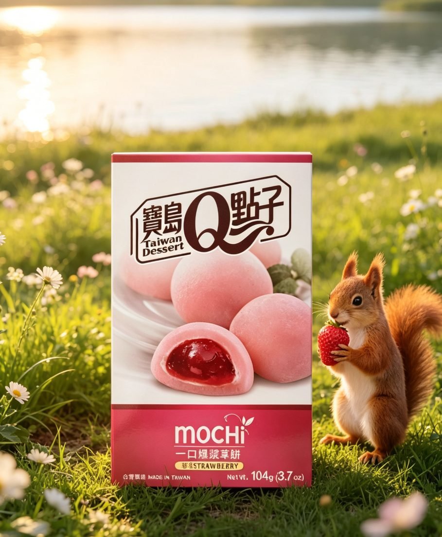 Mochi cu căpșuni Taiwan Dessert 104g - imaginea 6