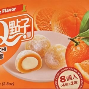 Mochi Mico cu aromă de portocală și umplutură cu lapte 80g - imaginea 1