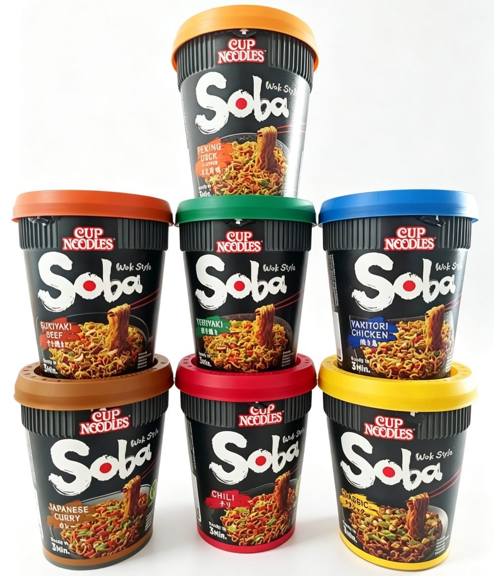 Nissin Cup Noodles Soba Classic Wok Style - imaginea 2
