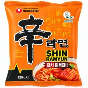 Nongshim Shin Ramyun Kimchi 120g - imaginea 1