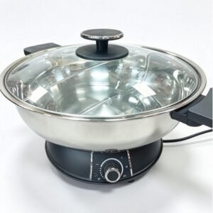 Oală electrică Hot Pot cu două compartimente - imaginea 1