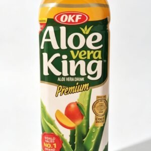 OKF Aloe Vera King Premium, băutură cu aloe vera și aromă de mango 500ml - imaginea 1