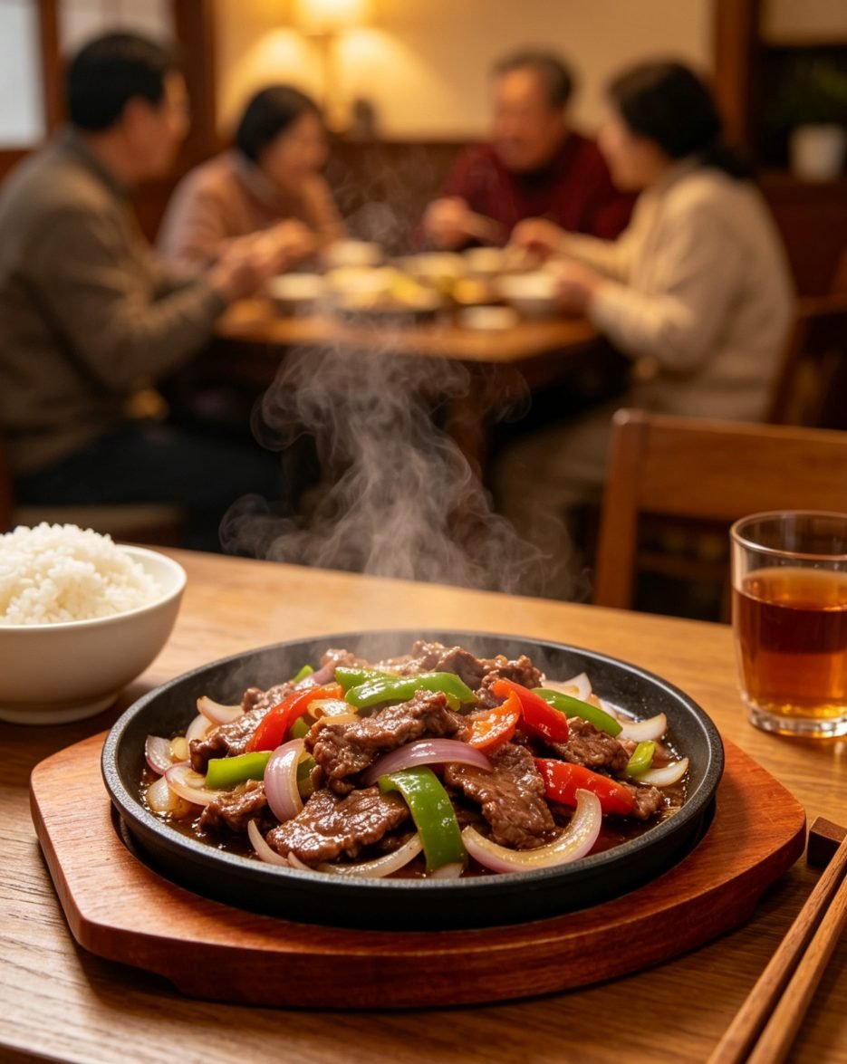 Plită rotundă pentru preparate sizzling - imaginea 3