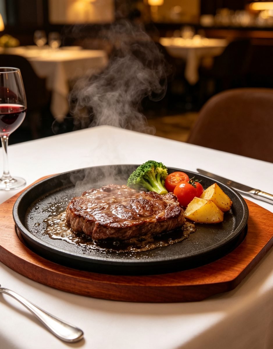 Plită rotundă pentru preparate sizzling - imaginea 5