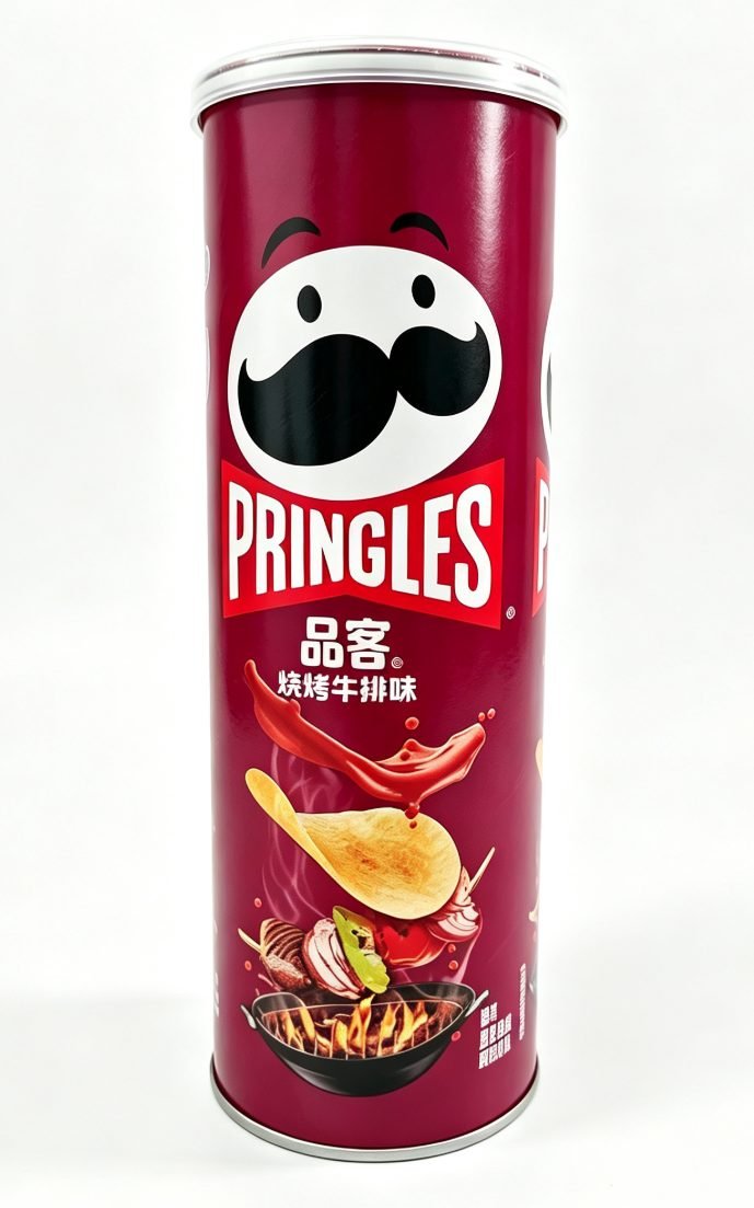 Pringles Chipsuri cu aromă de friptură de vită BBQ - imaginea 1