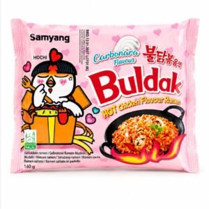 Samyang Buldak Carbonara Hot Chicken Flavour Ramen 140g - imaginea 1