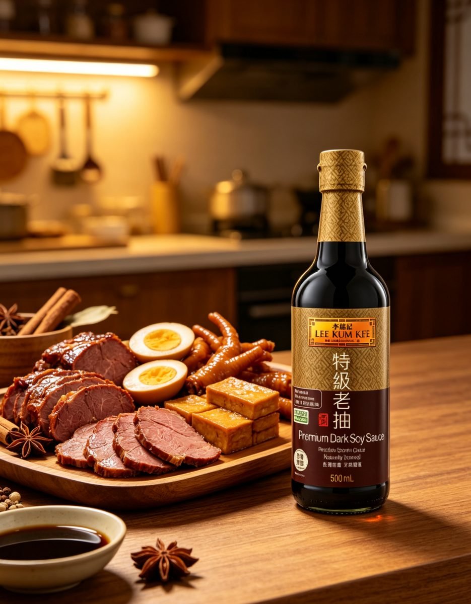 Sos de soia dark premium Lee Kum Kee 500ml - imaginea 2