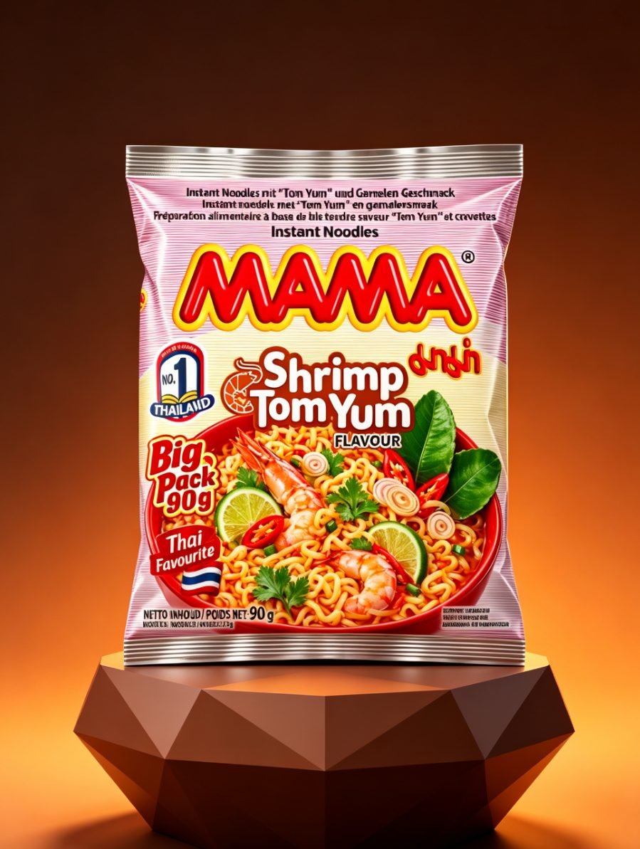Tăiței instant MAMA cu aromă Tom Yum - imaginea 3