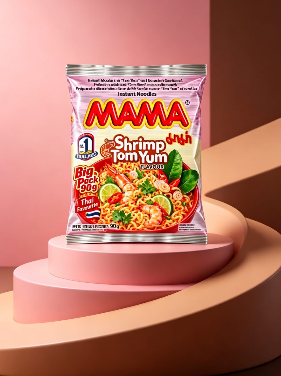 Tăiței instant MAMA cu aromă Tom Yum - imaginea 4
