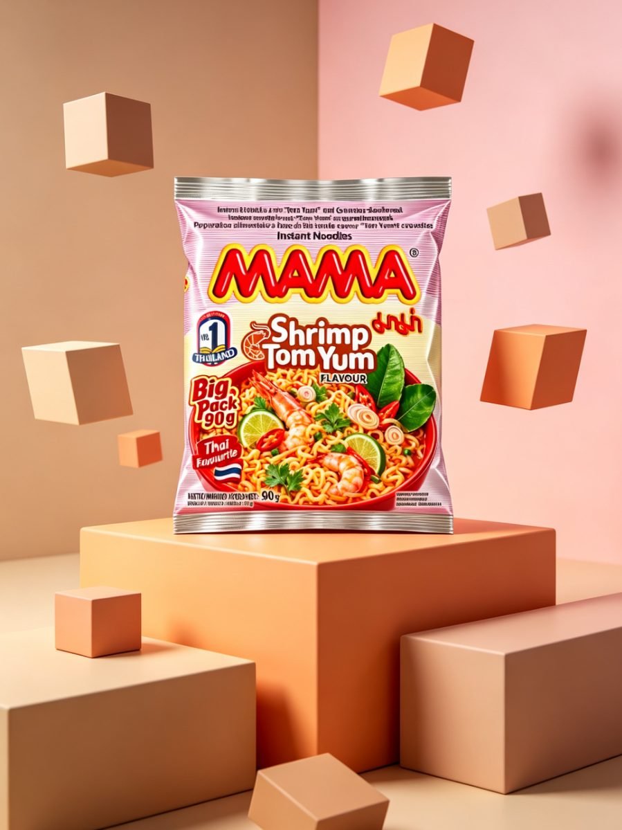 Tăiței instant MAMA cu aromă Tom Yum - imaginea 5