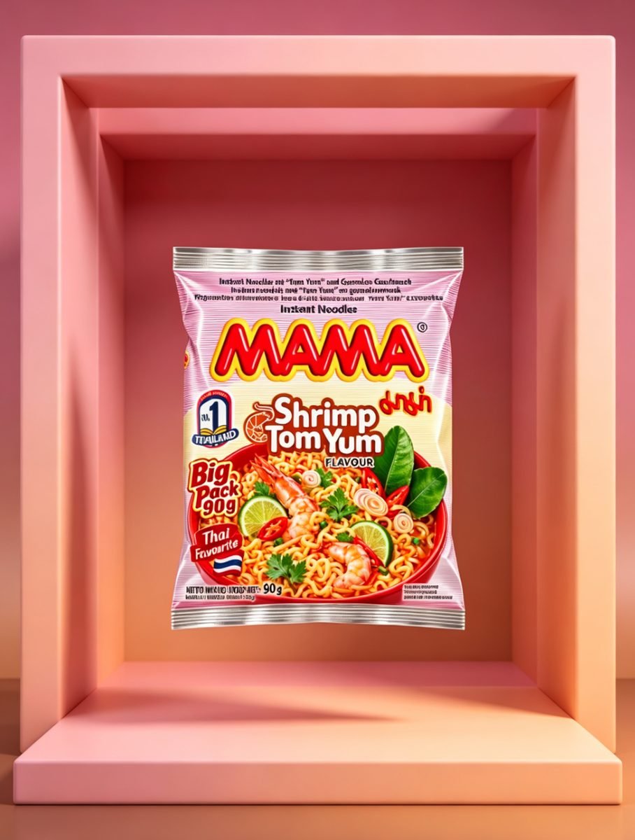 Tăiței instant MAMA cu aromă Tom Yum - imaginea 1