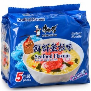 Tăiței instant Master Kong cu aromă de fructe de mare, pachet 5 × 98 g - imaginea 1