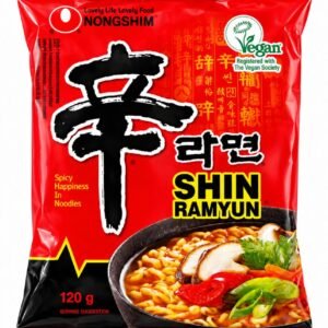 Tăiței instant picante Shin Ramyun Nongshim, 120 g - imaginea 1